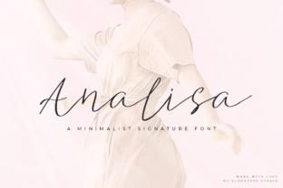 Analisa: A Romantic Signature Font for Small Business Branding