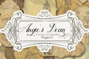 Angie s Dean: A Timeless Script Font for Makers