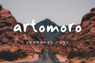 Artomoro: A Handmade Font for Bold Campaigns
