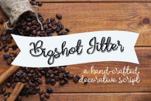 Bigshot Jitter: A Whimsical Script Font for Campaigns