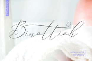 Binattiah: The Modern Script Font for Campaigns