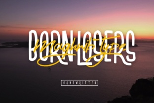 Born Losers Font: A Designer’s Take on Handwritten Branding