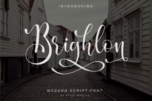 Brighlon: The Energetic Script Font for Marketers