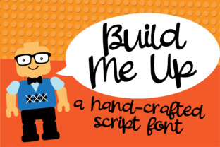 Build Me Up: A Casual Handwritten Font Review