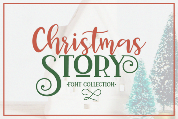 Christmas Story Font: A Warm Typeface for Editors