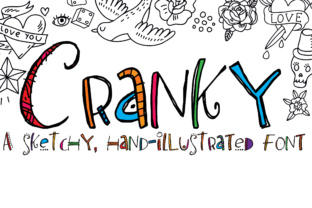 Cranky: A Hand-Illustrated Typeface for Digital Design