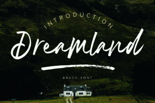 Dreamland: A Handcrafted Script Font for Editorial Design