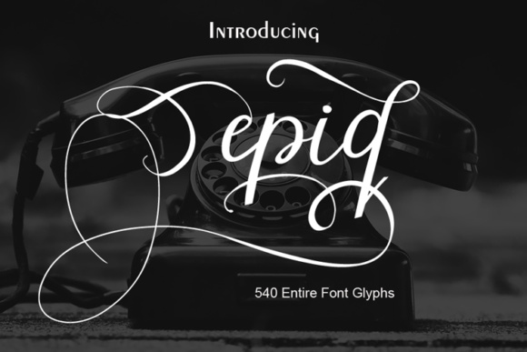 Epiq: The Modern Calligraphy Font for Campaigns