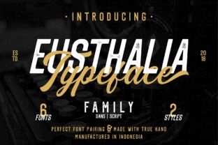 Eusthalia Family: A Versatile Typeface for Editorial Design