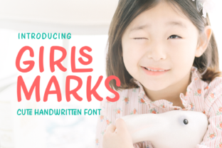 Girls Marks: A Cute Handwritten Font for Crafters