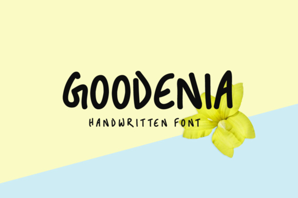 Goodenia: The Handwritten Font for Your Brand