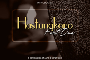Hastungkoro Duo: A Premium Font for Makers