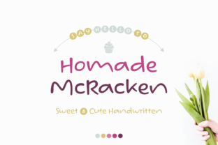 Homade McRacken: A Playful Script Font for Web Design