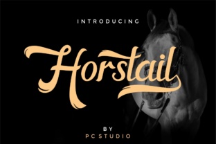 Horstail: A Script Typeface for Editorial Impact