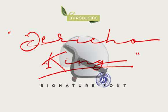 Jericho King: A Modern Script Font for Web Design