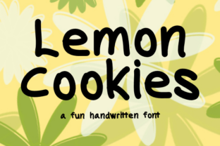 Lemon Cookies Font: A Fresh Typeface for Your Brand