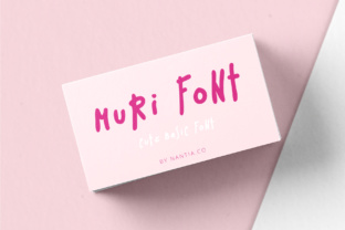 MuRi: A Cute Handwritten Font for Branding