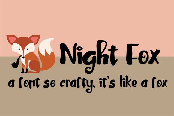 Night Fox: A Handwritten Font for Creative Branding