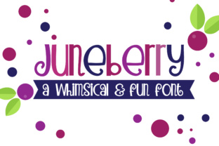 PN Juneberry: A Whimsical Script Font for Web Design