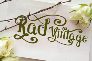 Rad Vintage: The Script Font for Campaign Impact
