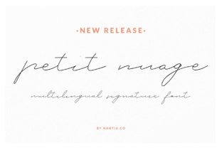 Reviewing Petit Nuage: A Modern Signature Typeface
