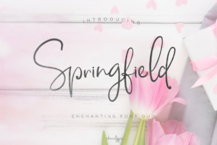 Springfield: A Handmade Script Font for Campaigns