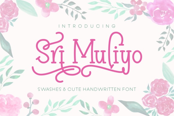 Sri Muliyo: A Handwritten Font for Campaigns