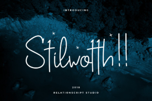 Stilwotth: The Script Font for Bold Branding