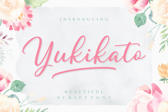 Yukikato: A Sweet Script Font for Modern Branding