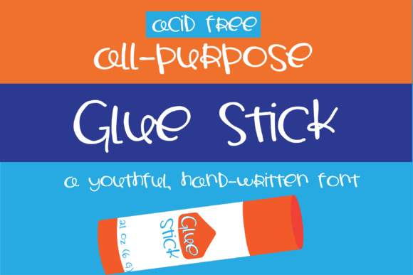 ZP Glue Stick: A Playful Typeface for Web Design
