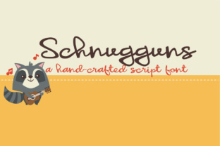 ZP Schnugguns: A Whimsical Script Font for Crafters